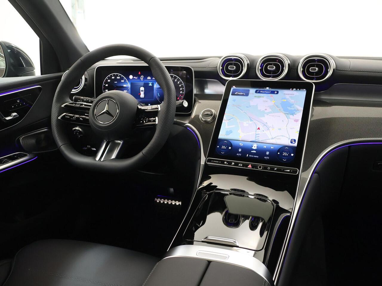 Mercedes-Benz GLC-KLASSE 400e 4MATIC Sport Edition | Night | Panoramadak | Airmatic | Rijassistentiepakket + | Burmester | Memory stoelen | 360 camera | Trekhaak |