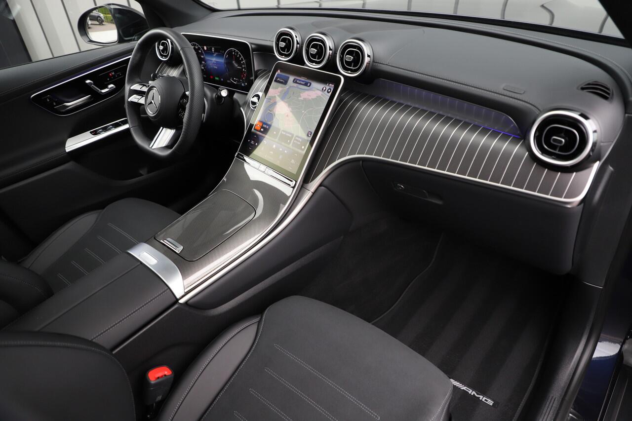 Mercedes-Benz GLC-KLASSE 300e AMG 4-Matic | 313PK | Pano | Burmester | Keyles-go | Sfeerverlichting | Digital-light | Memory | Distronic | Stuurwielverw. | 2024.