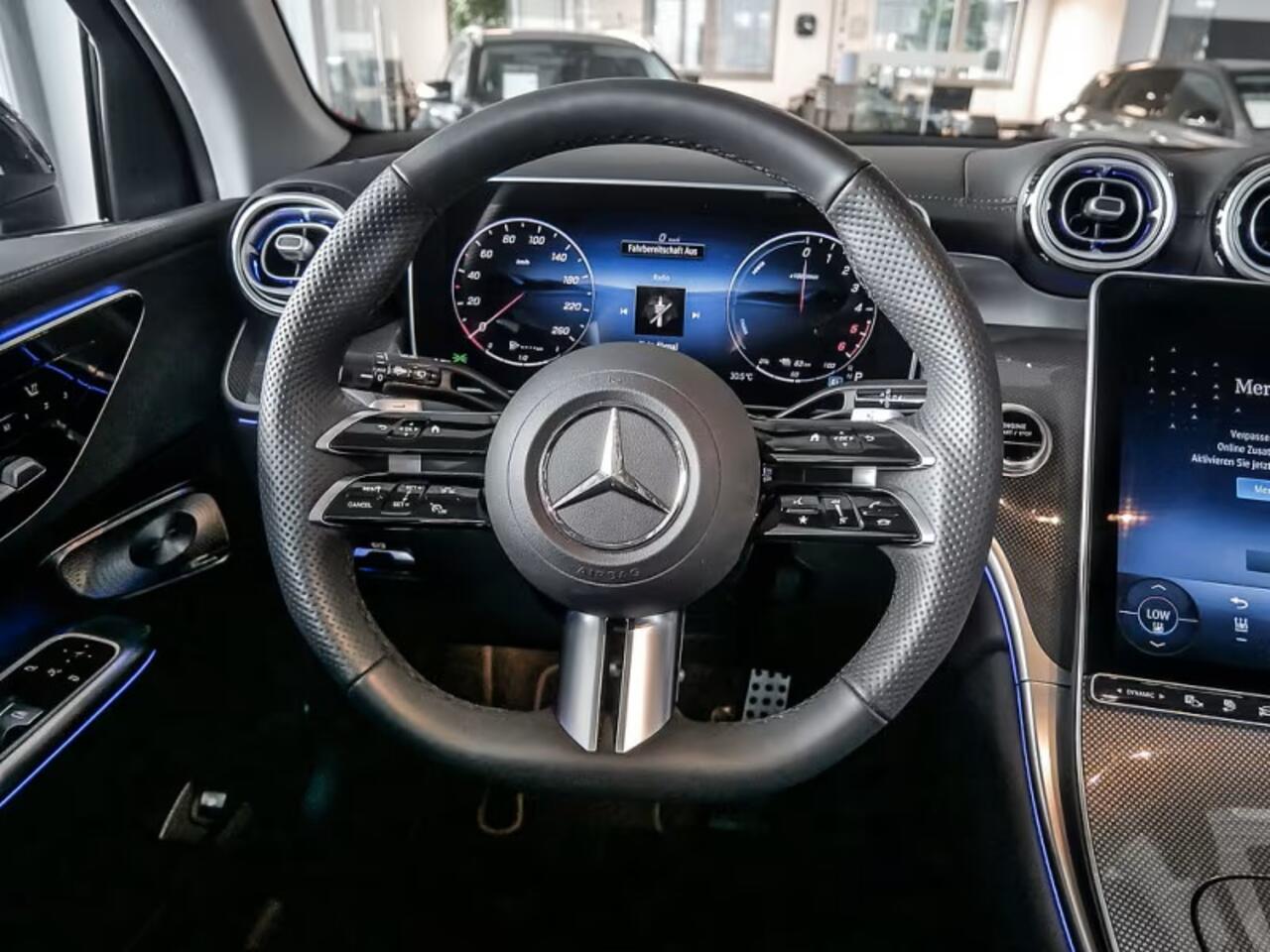 Mercedes-Benz GLC-KLASSE 300de 4MATIC AMG Line Burmester Distronic Trekhaak Panoramadak 20 Inch 360 Camera Memory Pakket