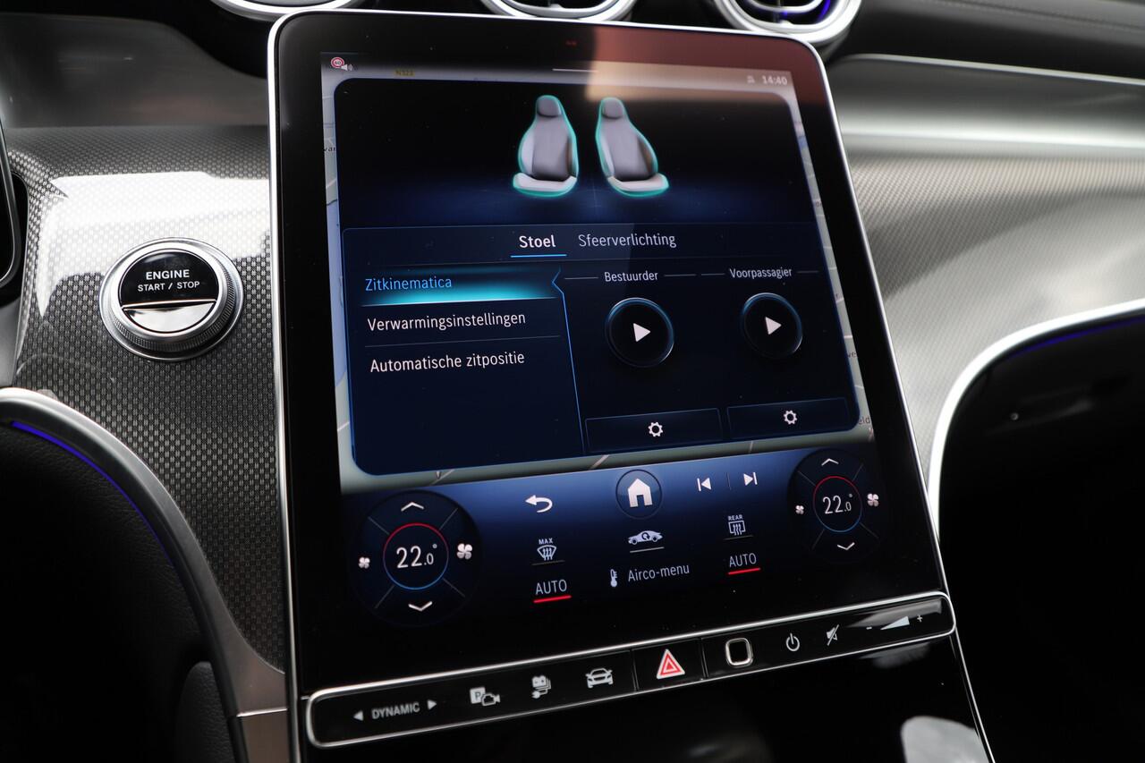 Mercedes-Benz GLC-KLASSE 300e AMG 4-Matic | 313PK | Pano | Head-up | Sfeerverlichting | Burmester | Memory | Stuurwielverw. | Keyles-go | 2024.