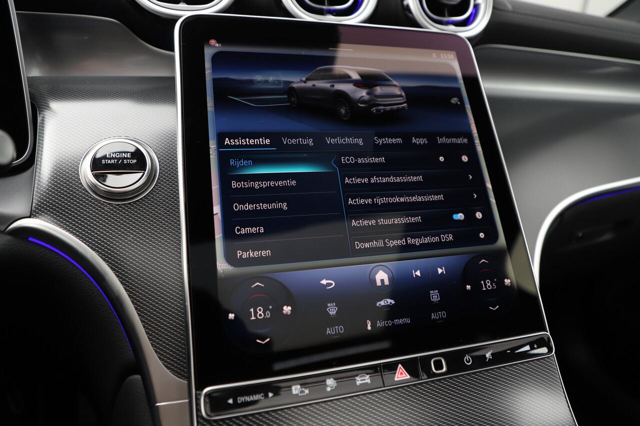 Mercedes-Benz GLC-KLASSE 400e AMG 4-Matic | 381PK | Head-up | Keyles-go | Pano | Sfeerverlichting | Burmester | Digital-light | Distronic+ | Stuurwielverw. | 2024.