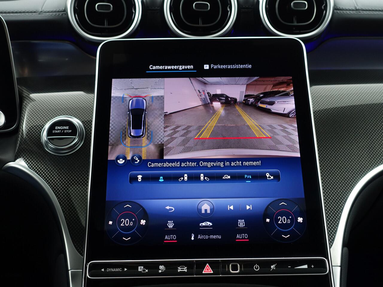 Mercedes-Benz GLC-KLASSE 400e 4MATIC AMG Line- Achteras besturing, Burmester Audio, Head Up, Panoramadak, Carbon, Sfeerverlichting