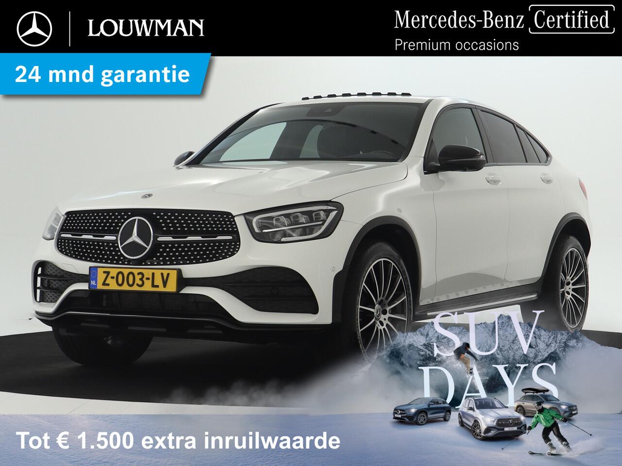 Mercedes-Benz GLC-KLASSE 300 e 4-MATIC AMG Nightpakket | Schuifdak | 360 gr. Camera | Stoelverwarming voor / achter | Sfeerverlichting | Dode Hoek Ass | Inclusief 24 maanden Mercedes-Benz Certified garantie voor Europa.