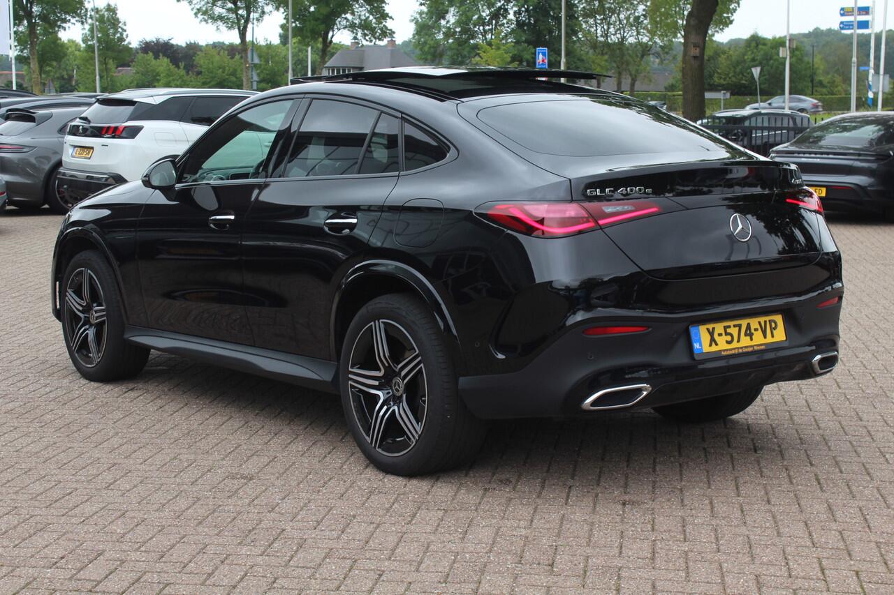 Mercedes-Benz GLC-KLASSE Coupé 400e 4MATIC AMG Line / Panoramadak / 360Camera / 20'' / Memory seats / Burmester / Leder / DAB / Dodehoek / Stuurverwarming / Cruise Control