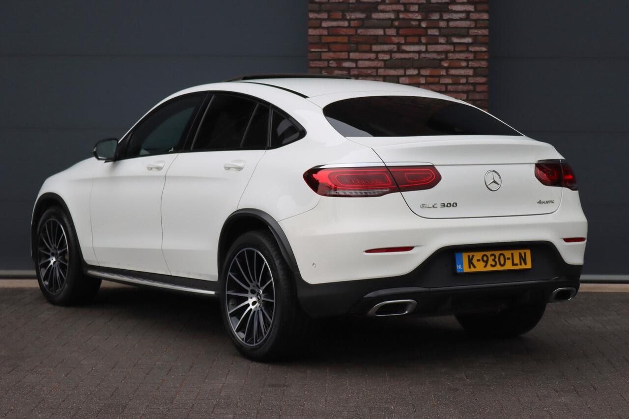 Mercedes-Benz GLC-KLASSE Coupé 300 4MATIC Premium+ AMG Line Aut9 | Schuifdak | Distronic+ | Trekhaak | Burmester | Memory | Surround Camera | Multibeam LED | Augmented Reality | Nightpakket |