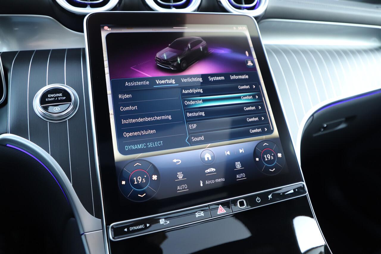 Mercedes-Benz GLC-KLASSE 300 AMG 4-Matic | 258PK | Luchtvering | Achterasbesturing | Massage | Head-up | Keyles-go | Burmester | Sfeerverlichting | Pano | Digital-light | 2023.