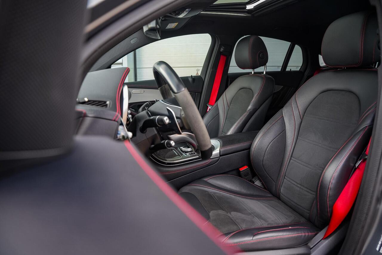 Mercedes-Benz GLC-KLASSE Coupé AMG 43 4MATIC Schuifdak Burmester HUD Keyless Carbon Trekhaak 21''LM