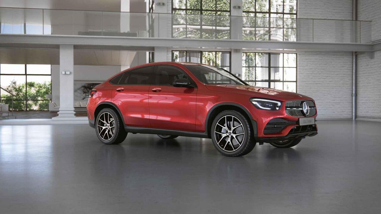 Mercedes-Benz GLC-KLASSE Coupé 200 Premium Plus | Night | Schuifdak | Burmester | Memory | Designo interieur | Trekhaak | Sfeerverlichting | 360 camera |