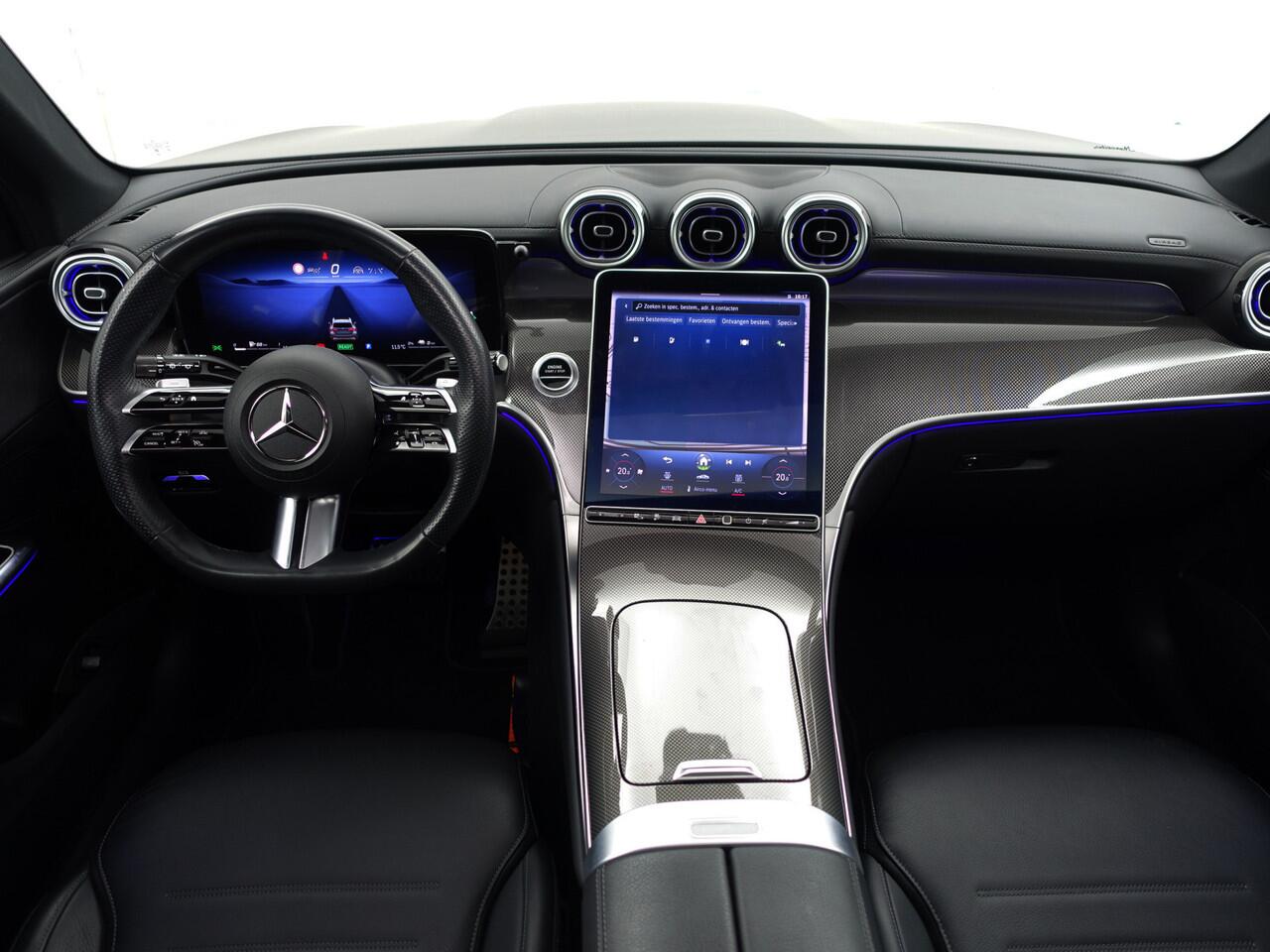 Mercedes-Benz GLC-KLASSE 300e 4MATIC AMG Line- Laser Led, Panoramadak, Carbon, 360 Camera, Sfeerverlichting, Memory Seats