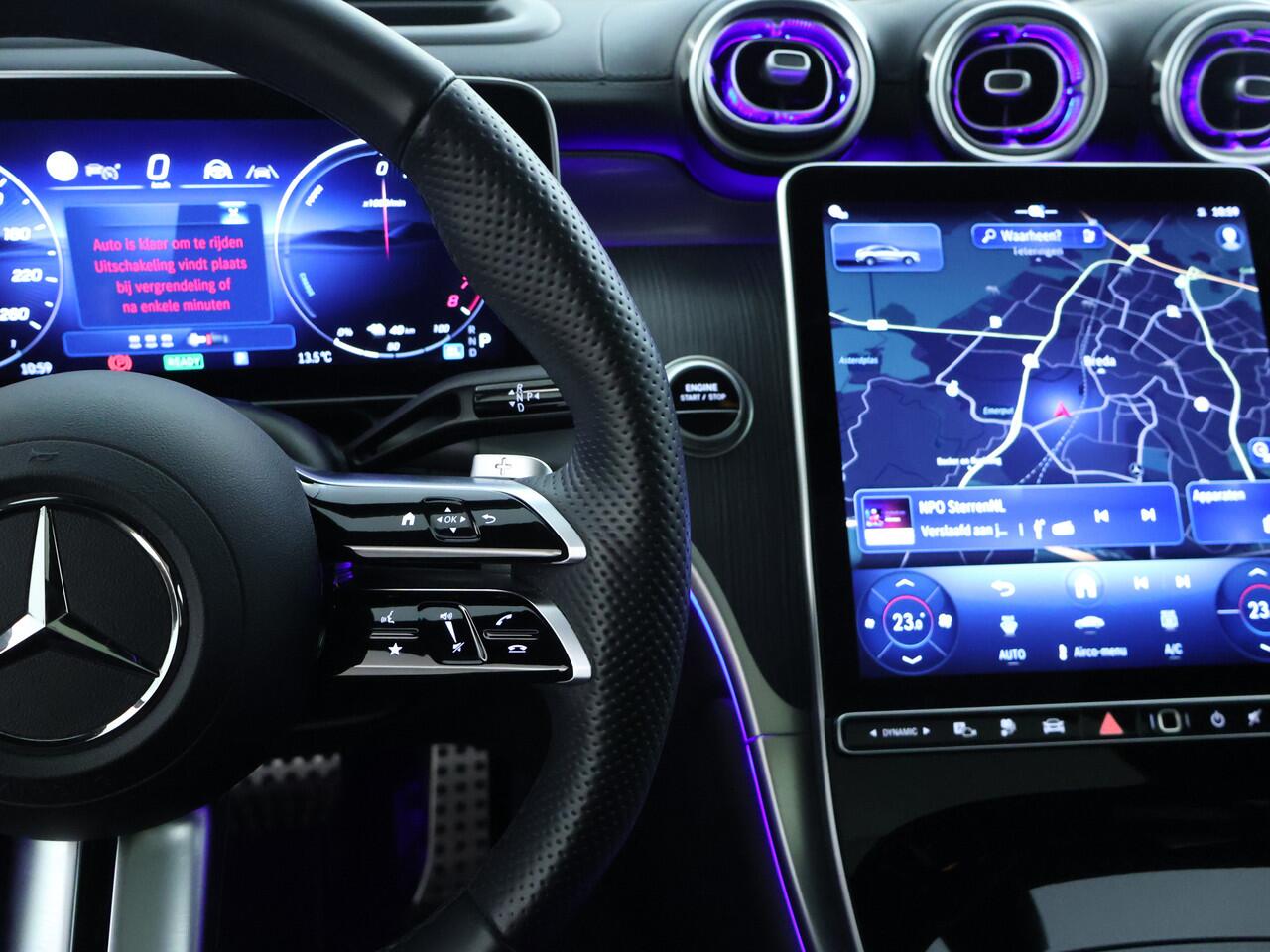 Mercedes-Benz GLC-KLASSE Coupé 300 e 4MATIC AMG Plug-In Hybride | AMG Line | Night Pakket | Panorama Schuif-Kanteldak Rijassistentiepakket plus | Head-up-Display. Inclusief 24 maanden MB Certified garantie voor Europa.