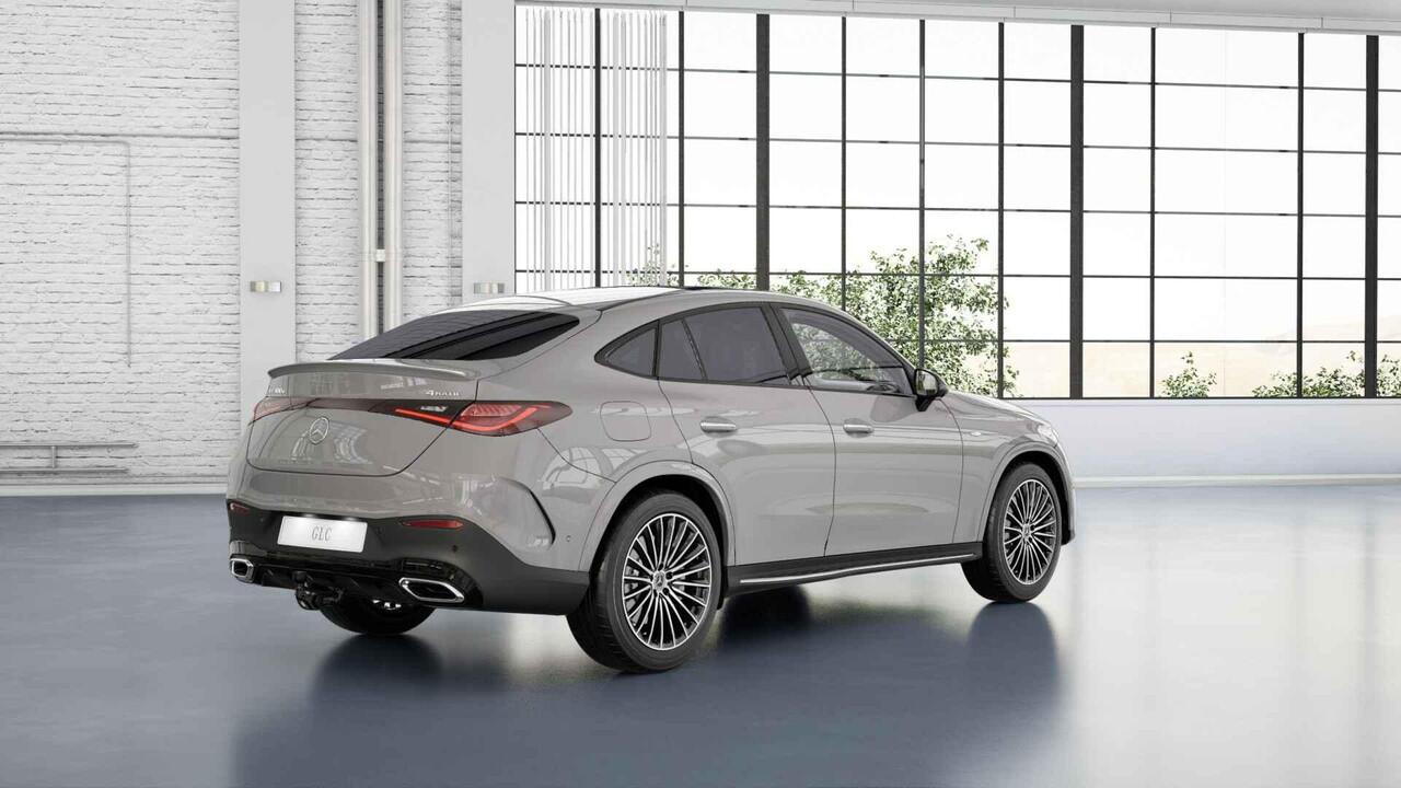 Mercedes-Benz GLC-KLASSE Coupé 300e 4MATIC sport Edition | AMG | Night | Panoramadak | Burmester | Headup | Trekhaak | Luchtvering | Achterasbesturing |