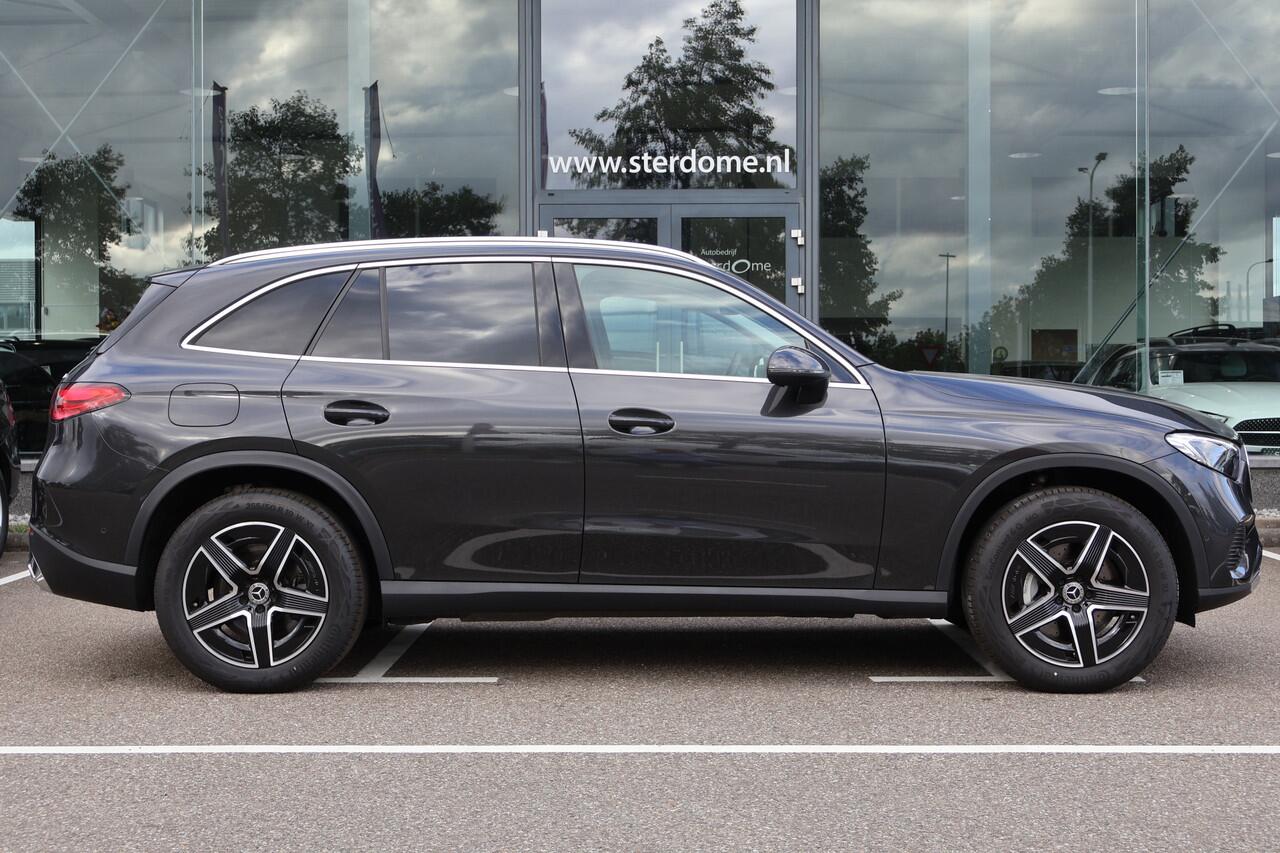 Mercedes-Benz GLC-KLASSE 300e 4MATIC AVANTGARDE line l MBUX l Niveau Regeling l LED adaptief l Sfeerverlichting l Elektr. bed. achterklep l Stoelverwarming l Smartphone integratiepakket l Parkeerpakket l Draadloos opladen voor telefoon l Airconditioning lSpiegel pakket l Camera l