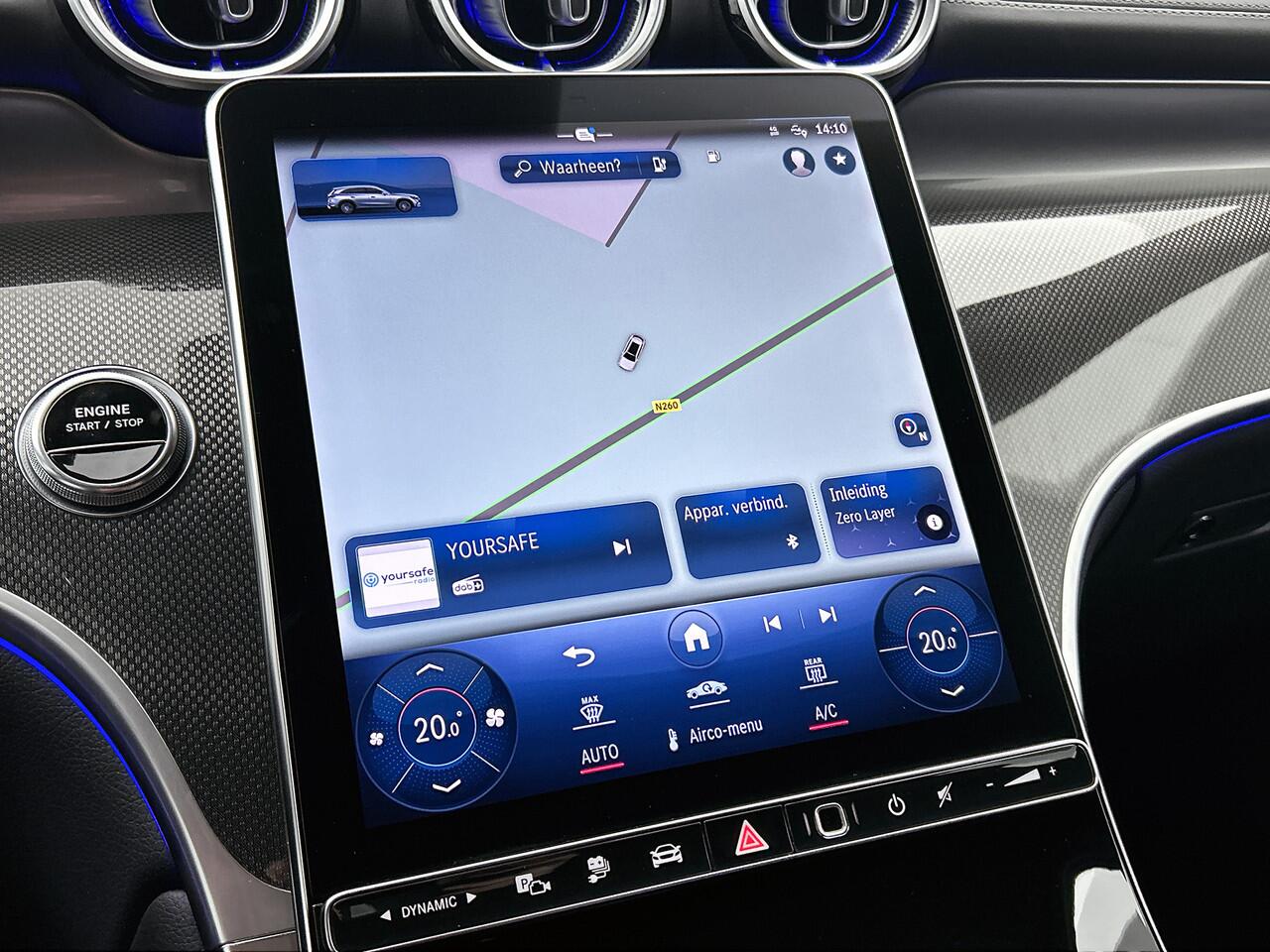 Mercedes-Benz GLC-KLASSE 300e 4MATIC AMG Line Techniek Achterassturing, Leder, Distronic, Luchtvering