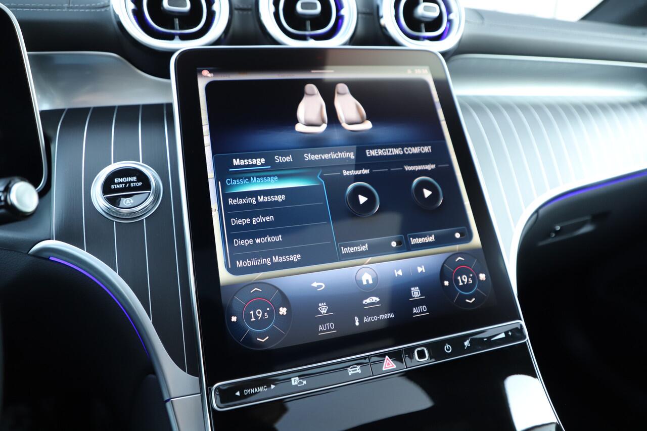 Mercedes-Benz GLC-KLASSE 300 AMG 4-Matic | 258PK | Luchtvering | Achterasbesturing | Massage | Head-up | Keyles-go | Burmester | Sfeerverlichting | Pano | Digital-light | 2023.