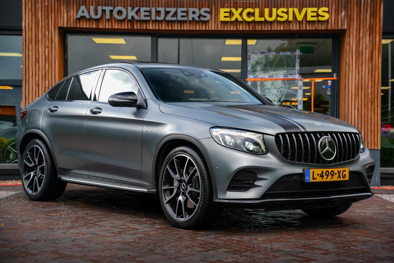 Mercedes-Benz GLC-KLASSE Coupé AMG 43 4MATIC Schuifdak Burmester HUD Keyless Carbon Trekhaak 21''LM