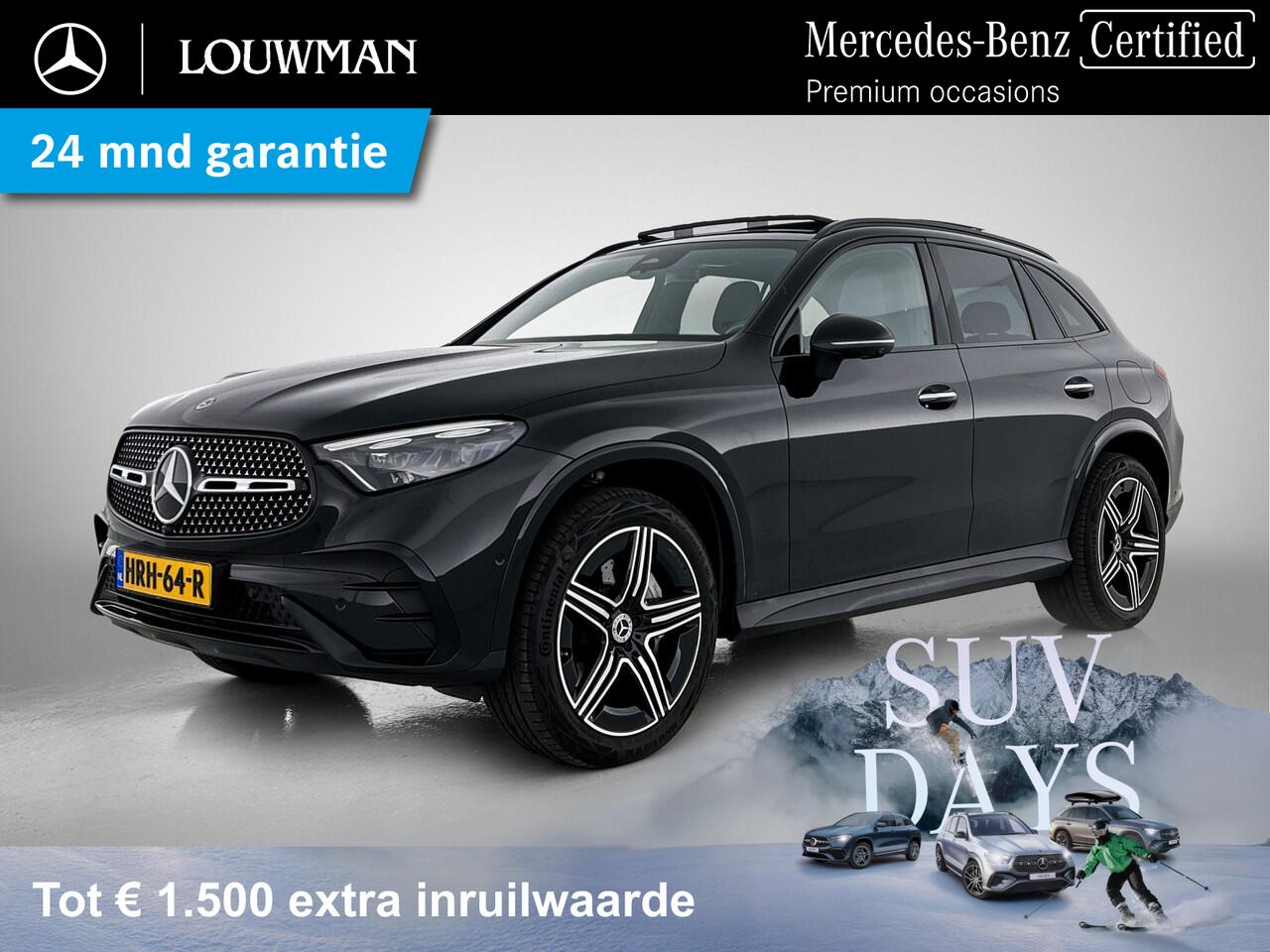Mercedes-Benz GLC-KLASSE 400 e 4-MATIC AMG Plug-In Hybride | Night Pakket | Trekhaak af fabriek | Panorama Schuif/Kanteldak | Digital Light | Elektr. Memory Seats | Distronic | 360gr Camera | Winter Pakket Premium Pakket | Inclusief 24 maanden MB Certified garantie voor Europa.