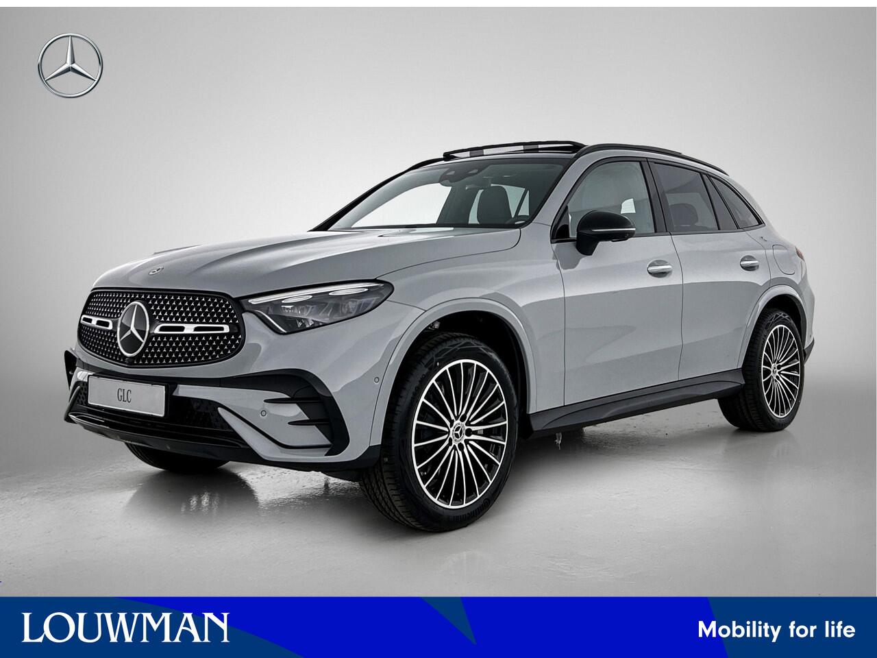 Mercedes-Benz GLC-KLASSE 300e 4MATIC Sport Edition | Premium Plus pakket | Stoelventilatie/- verwarming voor | Trekhaak | Rijassistentiepakket Plus | Nightpakket | Winter pakket | Head-up display | Nappaleder zwart |
