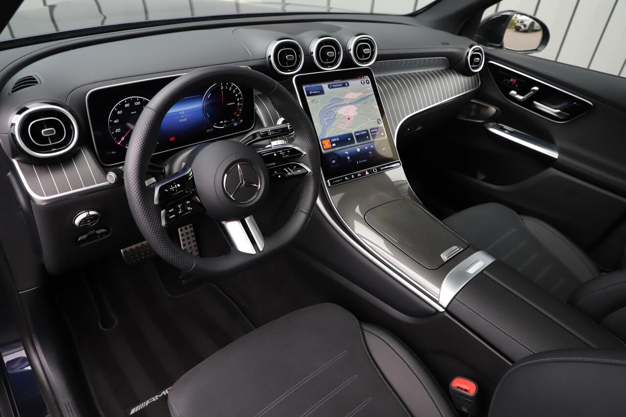 Mercedes-Benz GLC-KLASSE 300e AMG 4-Matic | 313PK | Pano | Burmester | Keyles-go | Sfeerverlichting | Digital-light | Memory | Distronic | Stuurwielverw. | 2024.