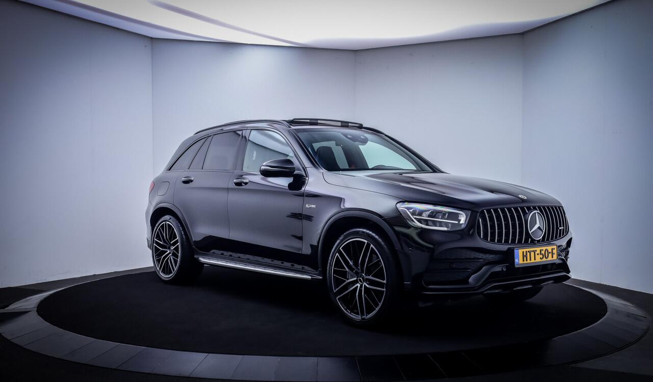 Mercedes-Benz GLC-KLASSE AMG 43 4MATIC Premium Plus PANO | CAM. | SCHAALST. | STOELVERW. | CARPLAY | KEYLESS | 21" | HUD | NIGHT PACK | AMBIENT