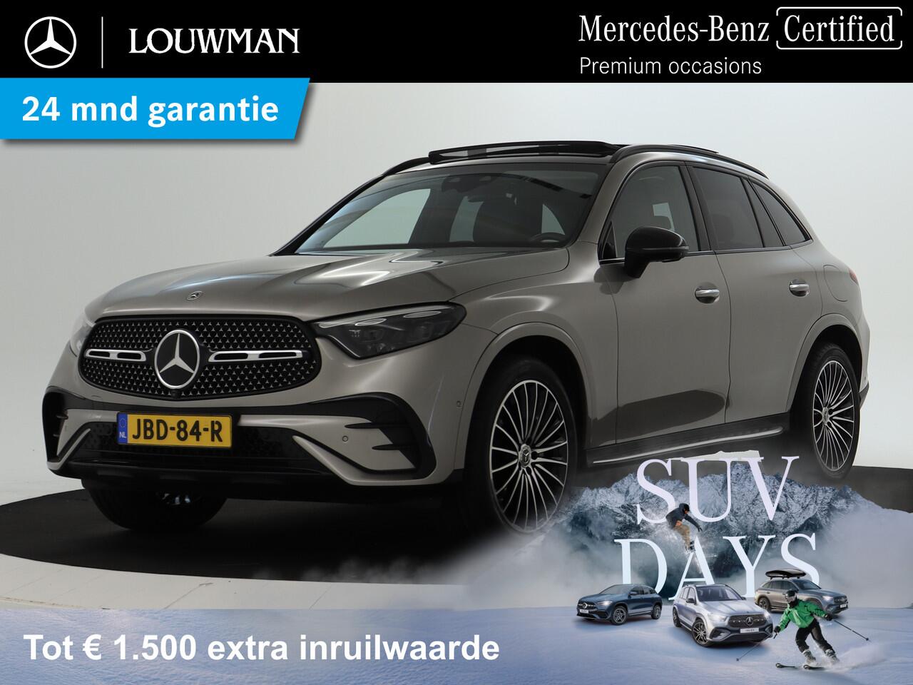 Mercedes-Benz GLC-KLASSE 300 e 4MATIC AMG Plug-In Hybride | Airmatic | Panoramadak | Rijassistentiepakket plus | Memory | 360 gr Camera | Winterpakket | Inclusief 24 maanden Mercedes-Benz Certified garantie voor Europa.