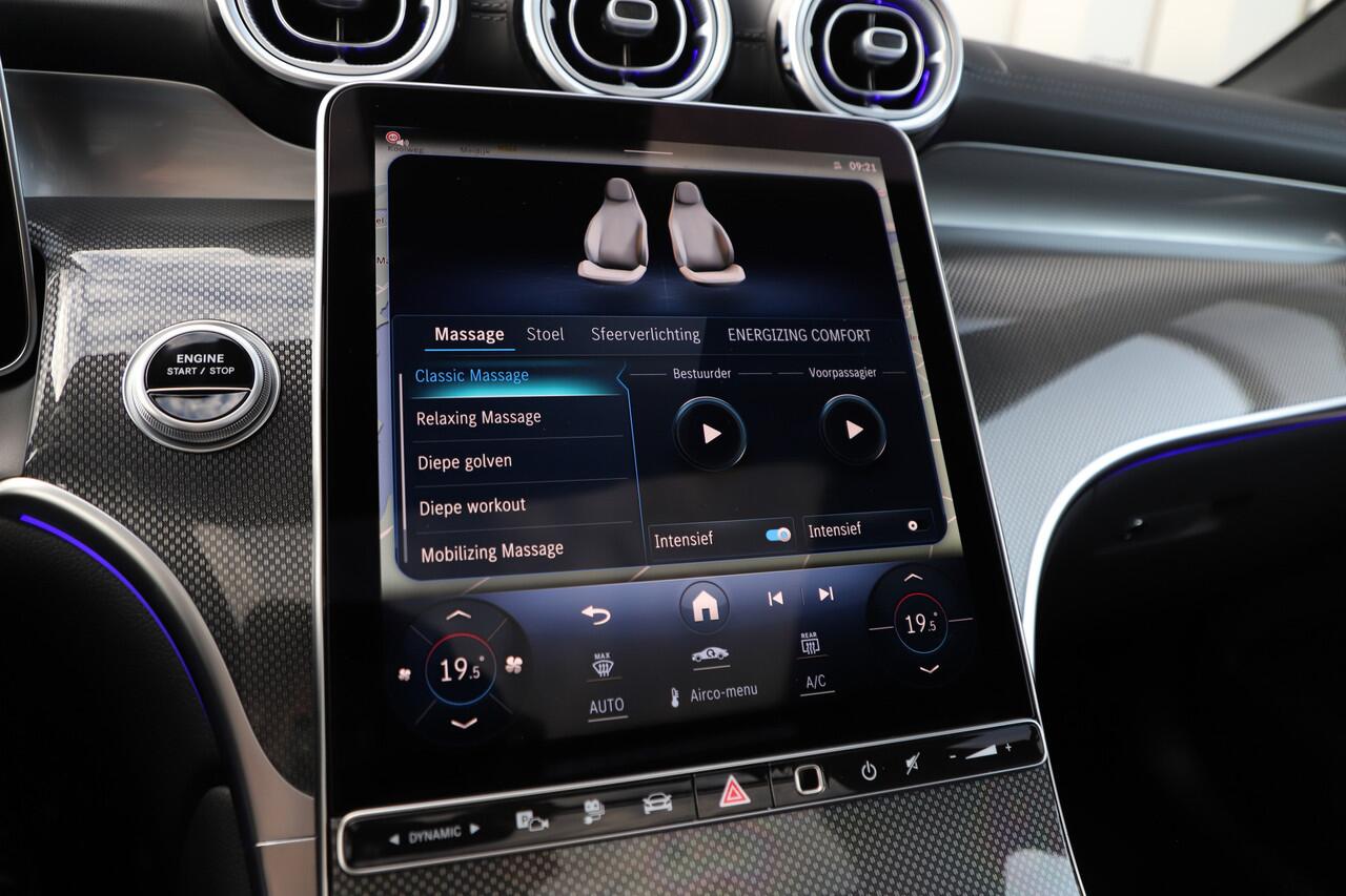 Mercedes-Benz GLC-KLASSE 400e AMG 4-Matic | 381PK | Head-up | Massage | Burmester | Sfeerverlichting | Digital-light | Stoelventilatie | Memory | Air-balance | 2024.