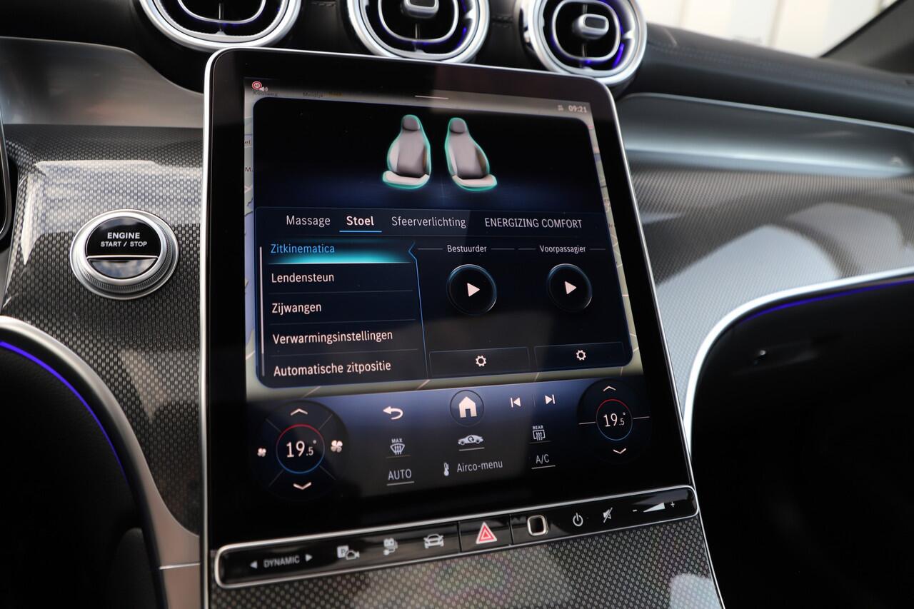 Mercedes-Benz GLC-KLASSE 400e AMG 4-Matic | 381PK | Head-up | Massage | Burmester | Sfeerverlichting | Digital-light | Stoelventilatie | Memory | Air-balance | 2024.