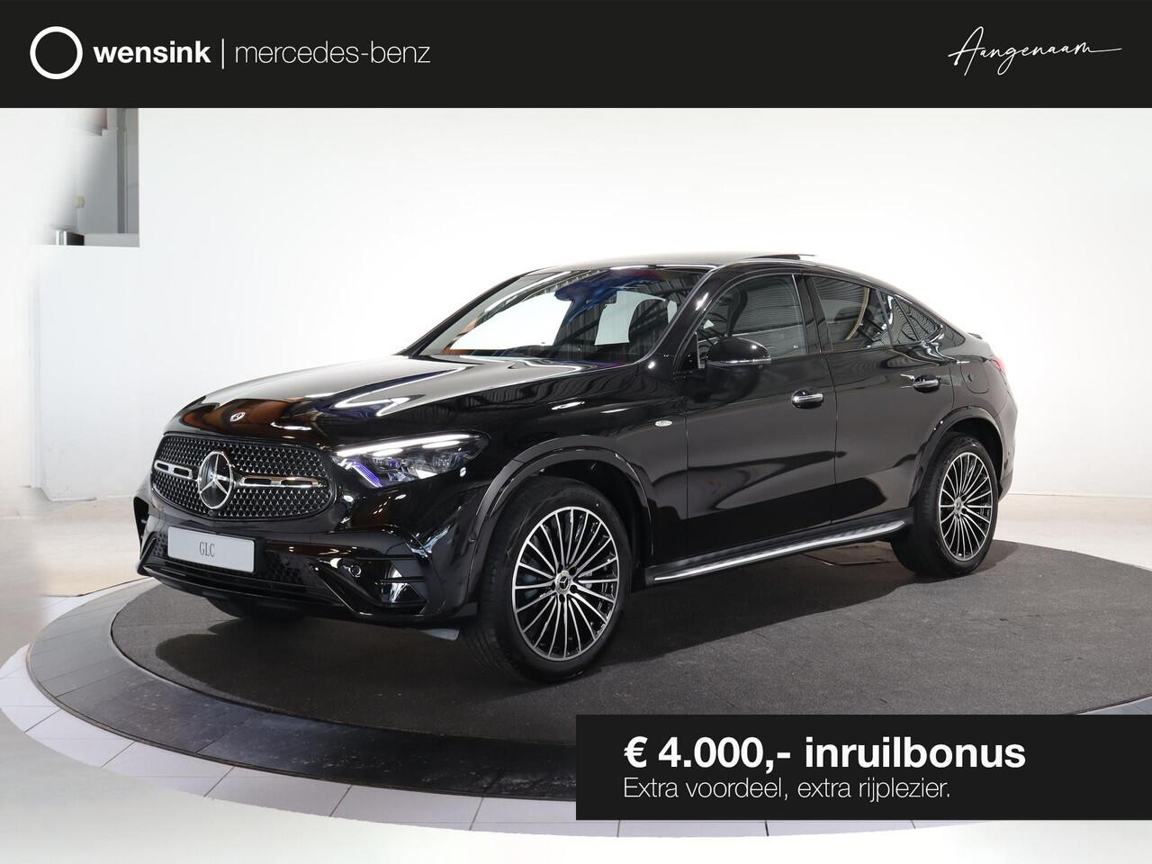 Mercedes-Benz GLC-KLASSE Coupé 300e 4MATIC Sport Edition | Panoramadak | Premium Plus | AIRMATIC | Burmester | Achterasbesturing | Rij-assistentiepakket