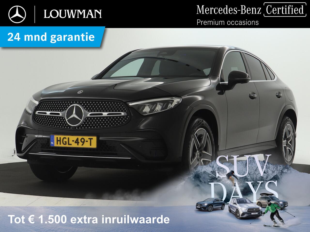 Mercedes-Benz GLC-KLASSE Coupé 300 e 4M AMG Plug-In Hybride | AMG Styling | Trekhaak | LED Koplampen | Achteruitrijcamera | Easy-Pack Achterklep | Keyless-Go | Inclusief 24 maanden MB Certified garantie voor Europa.