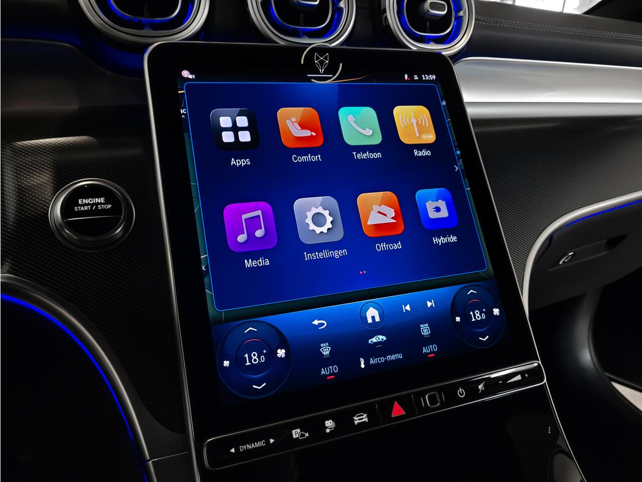 Mercedes-Benz GLC-KLASSE Coupé 300e 4-M AMG|Luchtvering|Achterassturing|ACC|Keyless|360|Mem|Burmester|Night|20"|Night|Trekhaak|Premium Plus