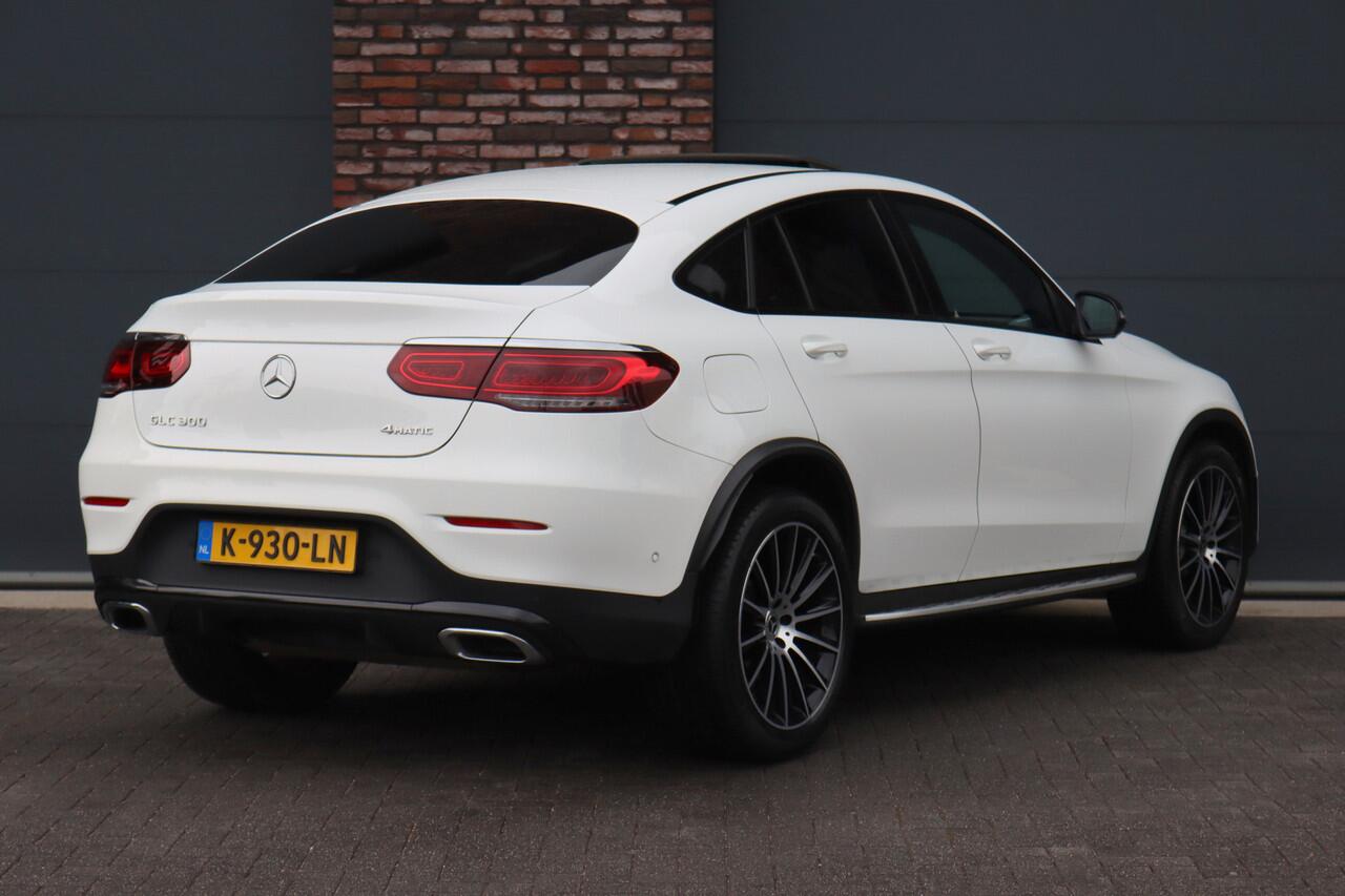 Mercedes-Benz GLC-KLASSE Coupé 300 4MATIC Premium+ AMG Line Aut9 | Schuifdak | Distronic+ | Trekhaak | Burmester | Memory | Surround Camera | Multibeam LED | Augmented Reality | Nightpakket |