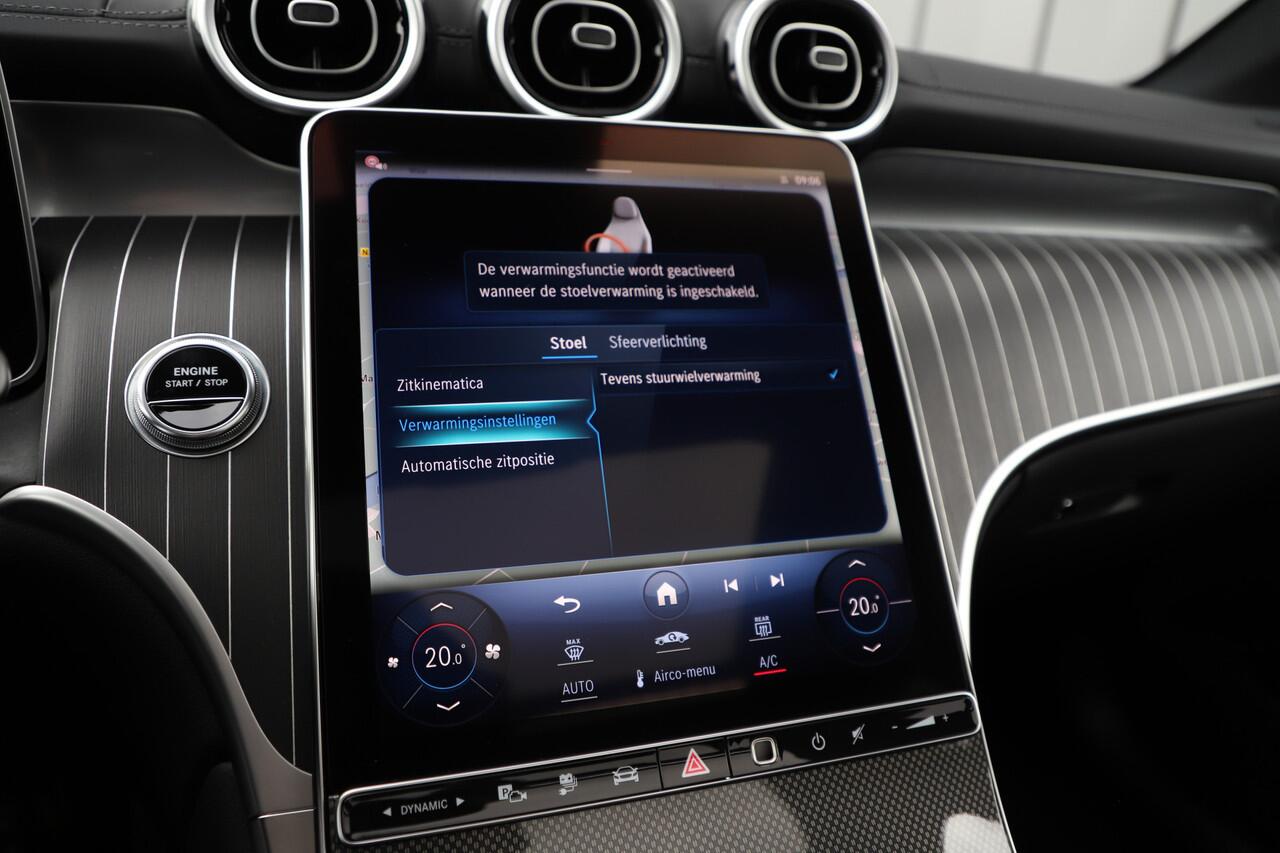 Mercedes-Benz GLC-KLASSE 300e AMG 4-Matic | 313PK | Pano | Burmester | Keyles-go | Sfeerverlichting | Digital-light | Memory | Distronic | Stuurwielverw. | 2024.