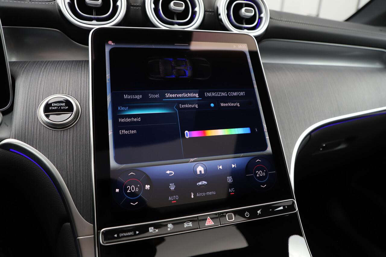 Mercedes-Benz GLC-KLASSE 300e AMG 4-Matic | 313PK | Pano | Massage | Keyles-go | Sfeerverlichting | Memory | Distronic+ | Stoelventilatie | Air-balance | Stuurwielverw. | 2024.