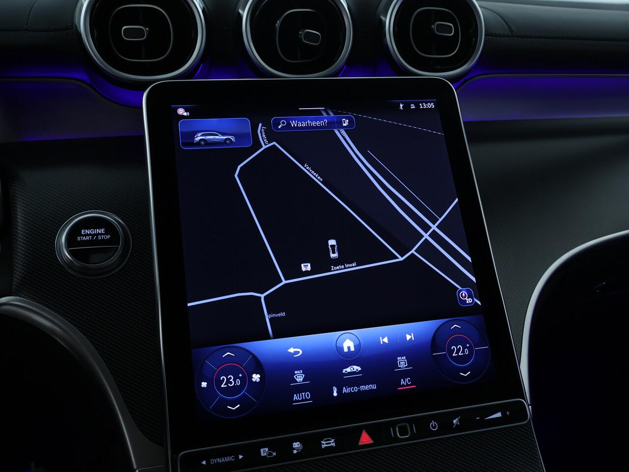 Mercedes-Benz GLC-KLASSE 400 e 4MATIC AMG Plug-In Hybride | AMG Line | Night Pakket | Trekhaak | Airmatic | Achterasbesturing | Panaorama Schuif-Kanteldak Inclusief 24 maanden MB Certified garantie voor Europa.