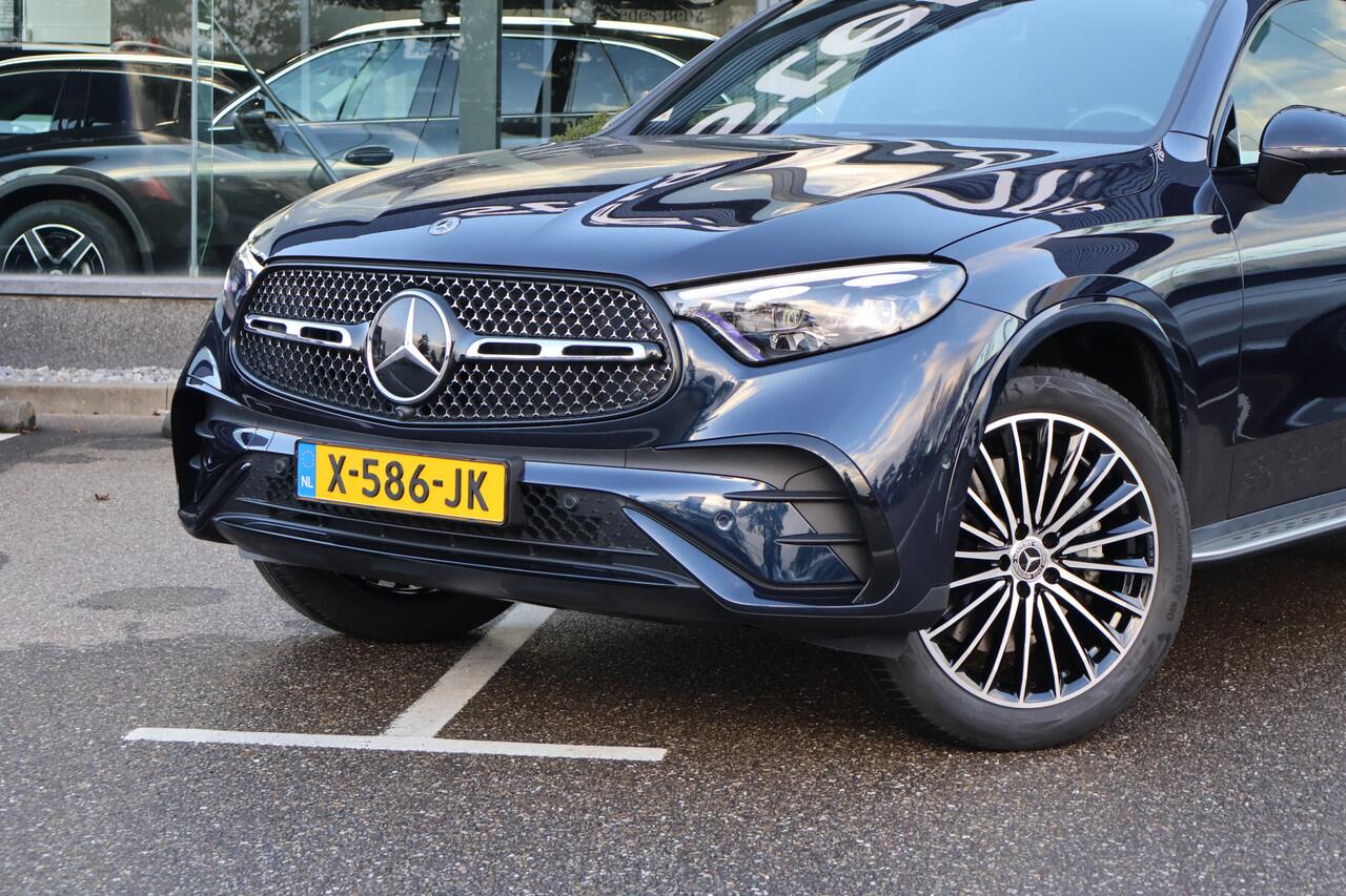 Mercedes-Benz GLC-KLASSE Coupé 300e 4MATIC AMG Line l Panoramadak l Niveau- regeling l KEYLESS GO l Rij-assistentie plus l Digital Light l Memory pakket l MBUX l 360 gr Camera l Trekhaak Wegklapbaar l DAB l Sfeerverlichting l Burmester l Night pakket l stoelverwarming V + A l