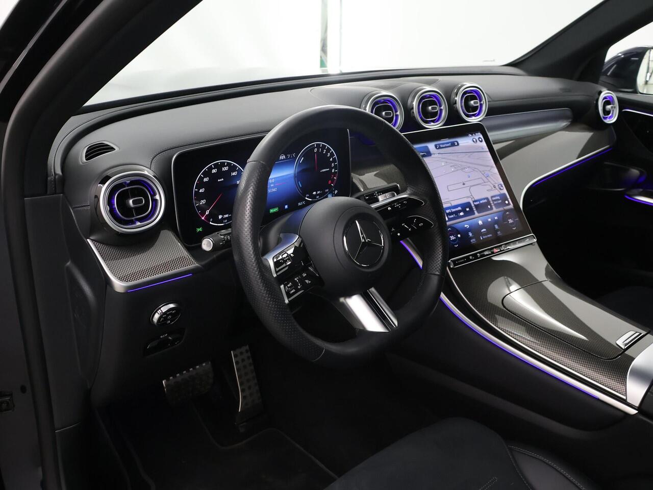 Mercedes-Benz GLC-KLASSE 300e 4MATIC AMG Line | Burmester | 360 graden camera | Rijassistentiepakket | Memorypakket |