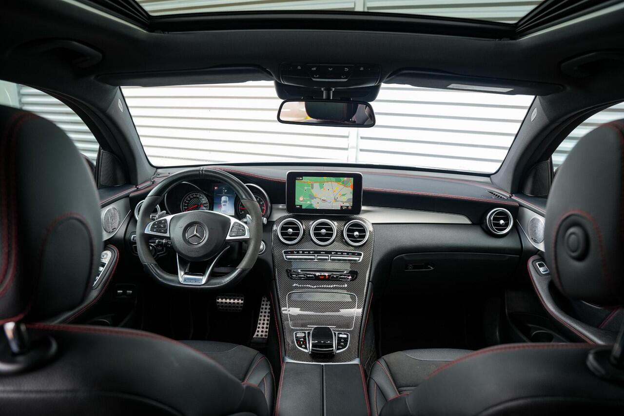 Mercedes-Benz GLC-KLASSE Coupé AMG 43 4MATIC Schuifdak Burmester HUD Keyless Carbon Trekhaak 21''LM