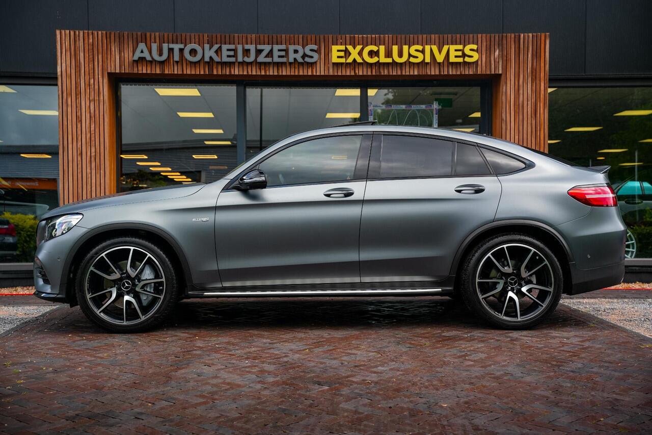 Mercedes-Benz GLC-KLASSE Coupé AMG 43 4MATIC Schuifdak Burmester HUD Keyless Carbon Trekhaak 21''LM