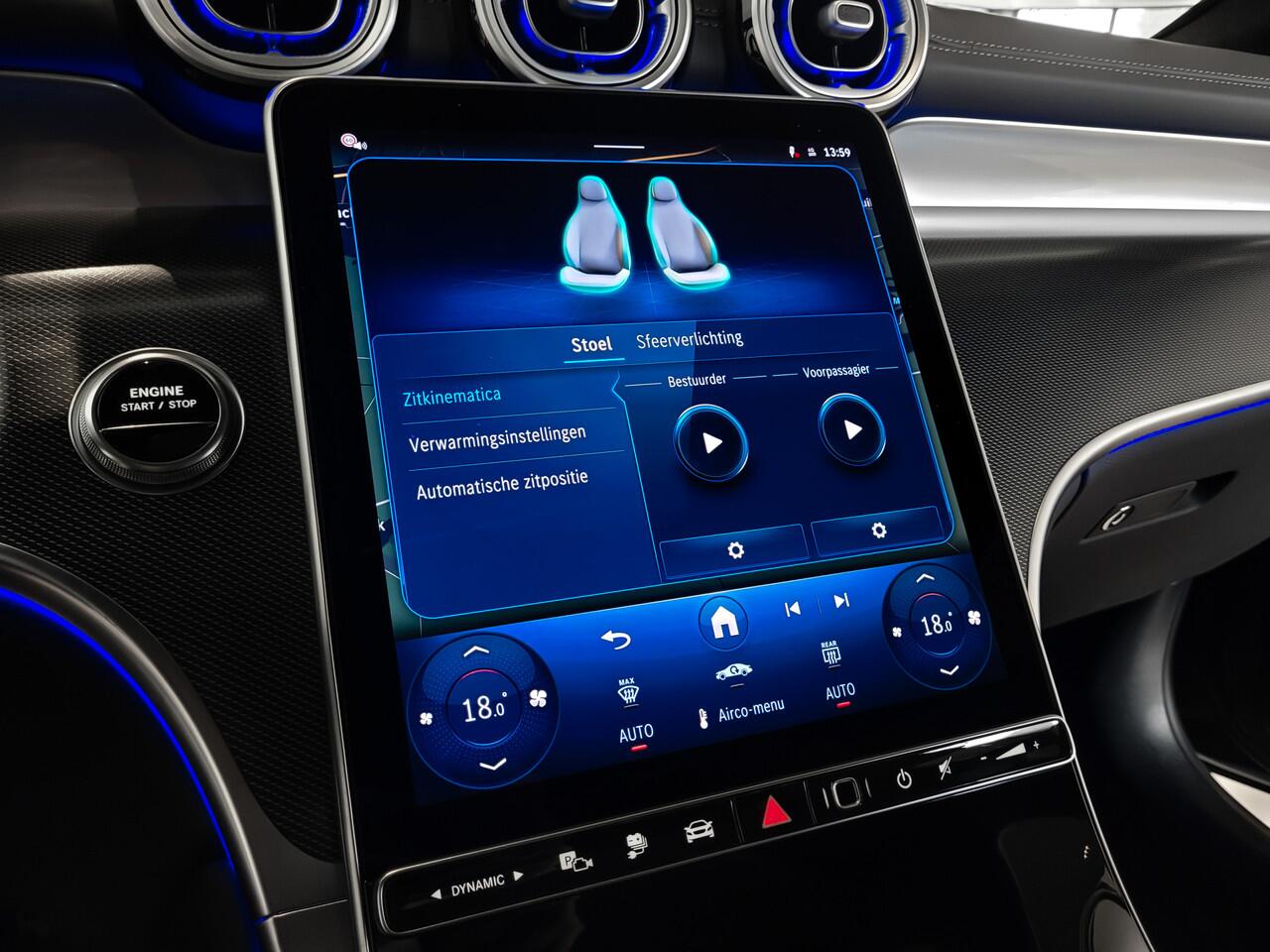 Mercedes-Benz GLC-KLASSE Coupé 300e 4-M AMG|Luchtvering|Achterassturing|ACC|Keyless|360|Mem|Burmester|Night|20"|Night|Trekhaak|Premium Plus