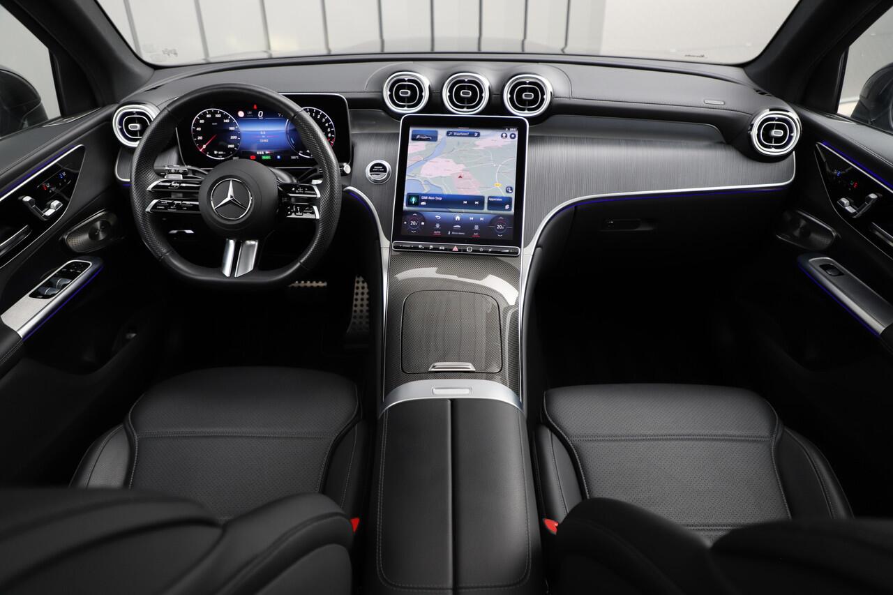 Mercedes-Benz GLC-KLASSE 400e AMG 4-Matic | 381PK | Massage | Keyles-go | Pano | Burmester | Sfeerverlichting | Memory | Digital-light | Air-balance | Stoelkoeling | 2023.