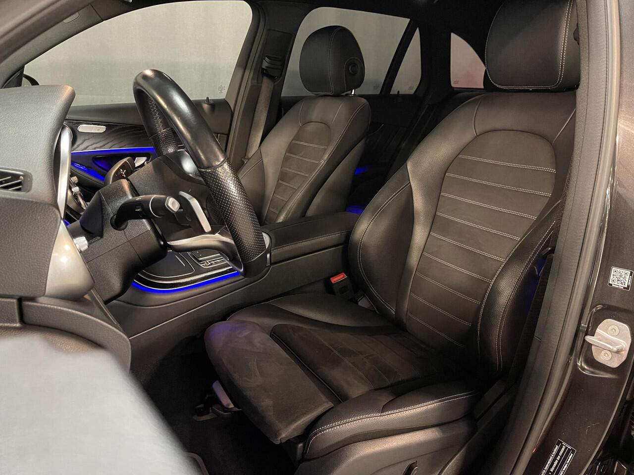 Mercedes-Benz GLC-KLASSE 300e 4MATIC AMG Line 20"/Luchtvering/Adaptieve cruise/Burmester/Matrix LED/Apple Carplay & Android Auto/Stoelverwarming/Elektrische klep