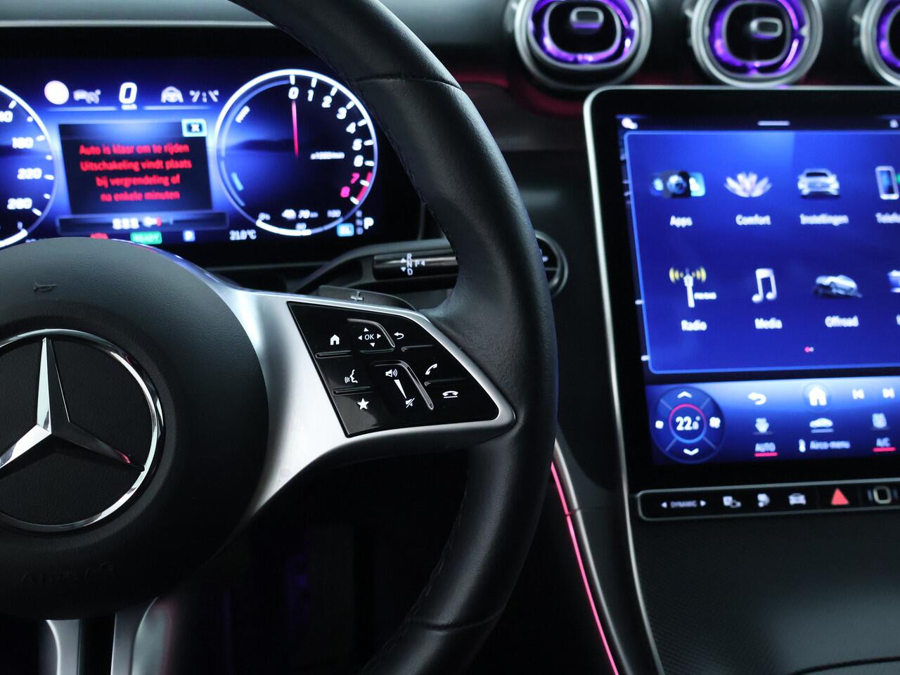 Mercedes-Benz GLC-KLASSE 300e 4MATIC Luxury Line | Avantgarde | Rijassistentiepakket plus | Memory voorstoelen | 360° camera | Stoel en Stuurverwarming | Inclusief 24 maanden MB Certified garantie voor Europa.