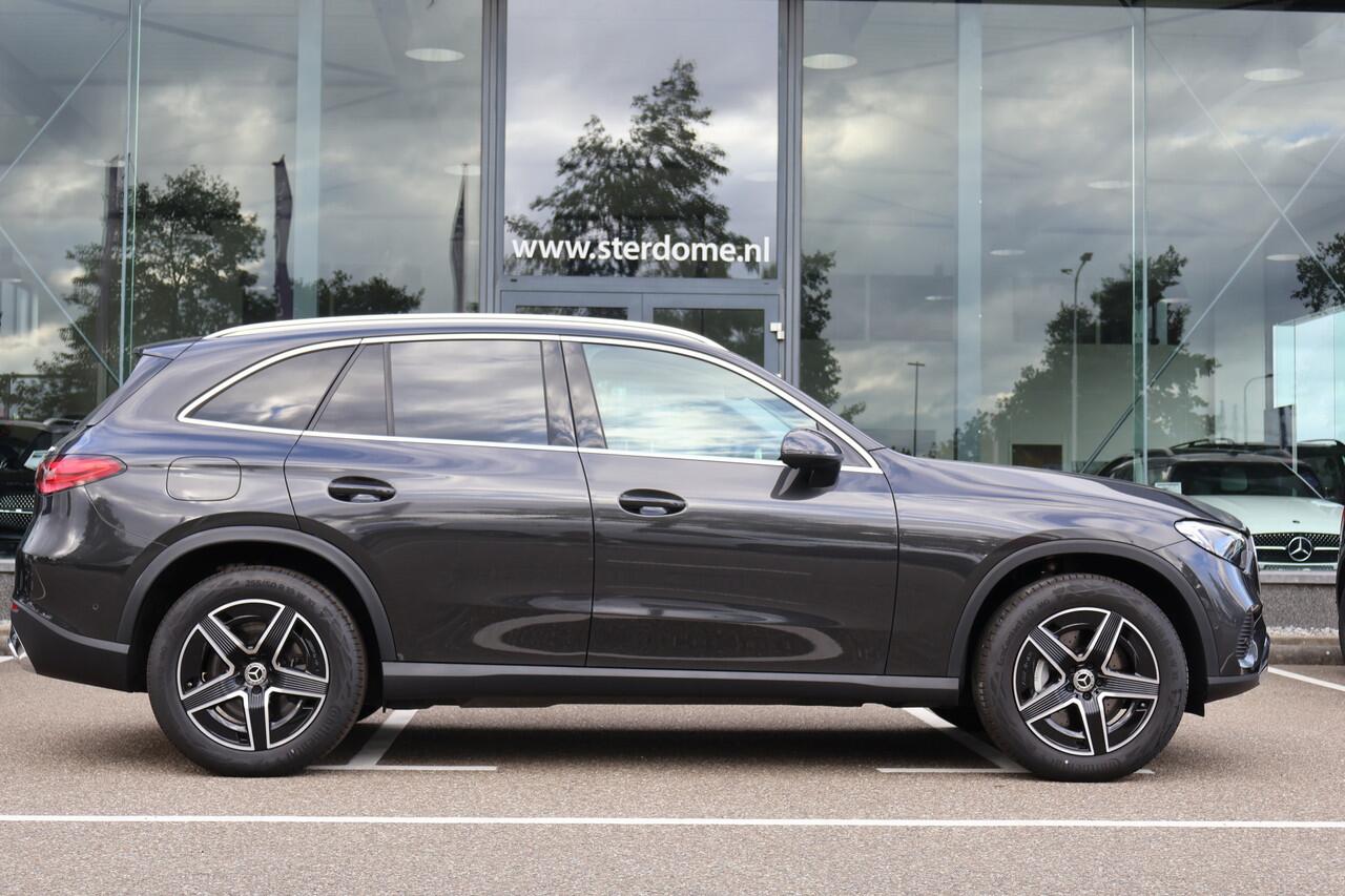 Mercedes-Benz GLC-KLASSE 300e 4MATIC AVANTGARDE line l MBUX l Niveau Regeling l LED adaptief l Sfeerverlichting l Elektr. bed. achterklep l Stoelverwarming l Smartphone integratiepakket l Parkeerpakket l Draadloos opladen voor telefoon l Airconditioning lSpiegel pakket l Camera l
