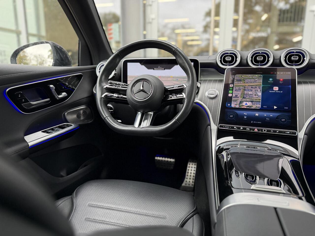 Mercedes-Benz GLC-KLASSE 300e 4MATIC AMG |Pano|Burmester|Night|Memory|360Cam|20"|Trekhaak|