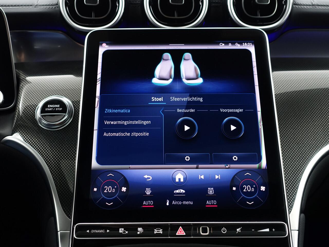 Mercedes-Benz GLC-KLASSE 400e 4MATIC AMG Line- Achteras besturing, Burmester Audio, Head Up, Panoramadak, Carbon, Sfeerverlichting