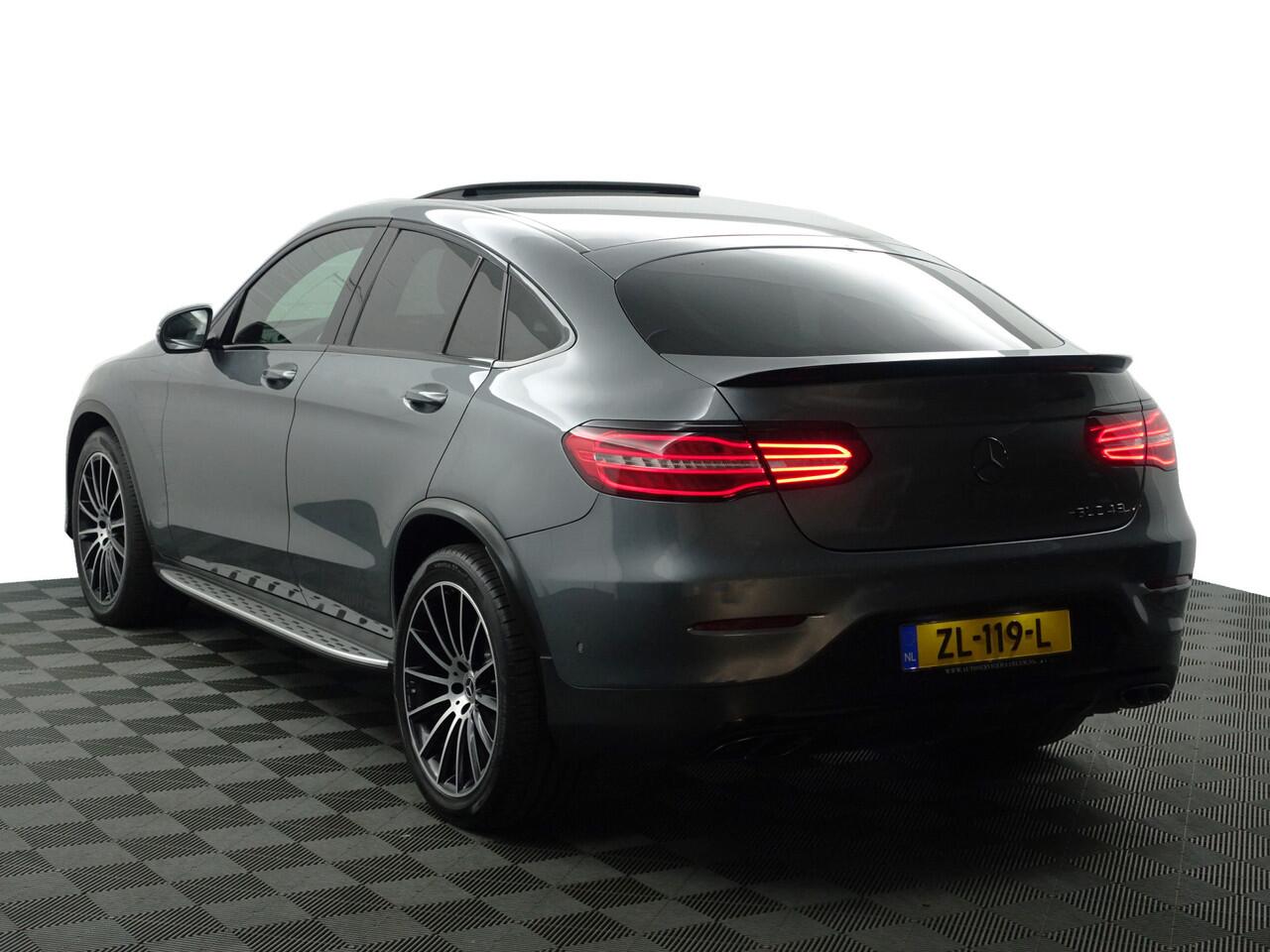 Mercedes-Benz GLC-KLASSE Coupé 250 4MATIC AMG Night Edition Premium Plus Aut- Schuifdak, Burmster, Memory, 360 camera, Treeplanken, Sfeerverlichting