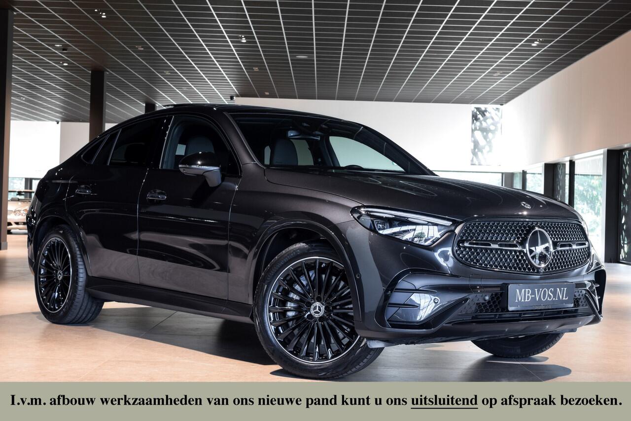 Mercedes-Benz GLC-KLASSE Coupé 300e 4-M AMG|Luchtvering|Achterassturing|ACC|Keyless|360|Mem|Burmester|Night|20"|Night|Trekhaak|Premium Plus