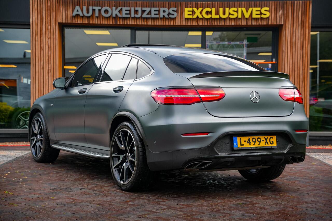 Mercedes-Benz GLC-KLASSE Coupé AMG 43 4MATIC Schuifdak Burmester HUD Keyless Carbon Trekhaak 21''LM