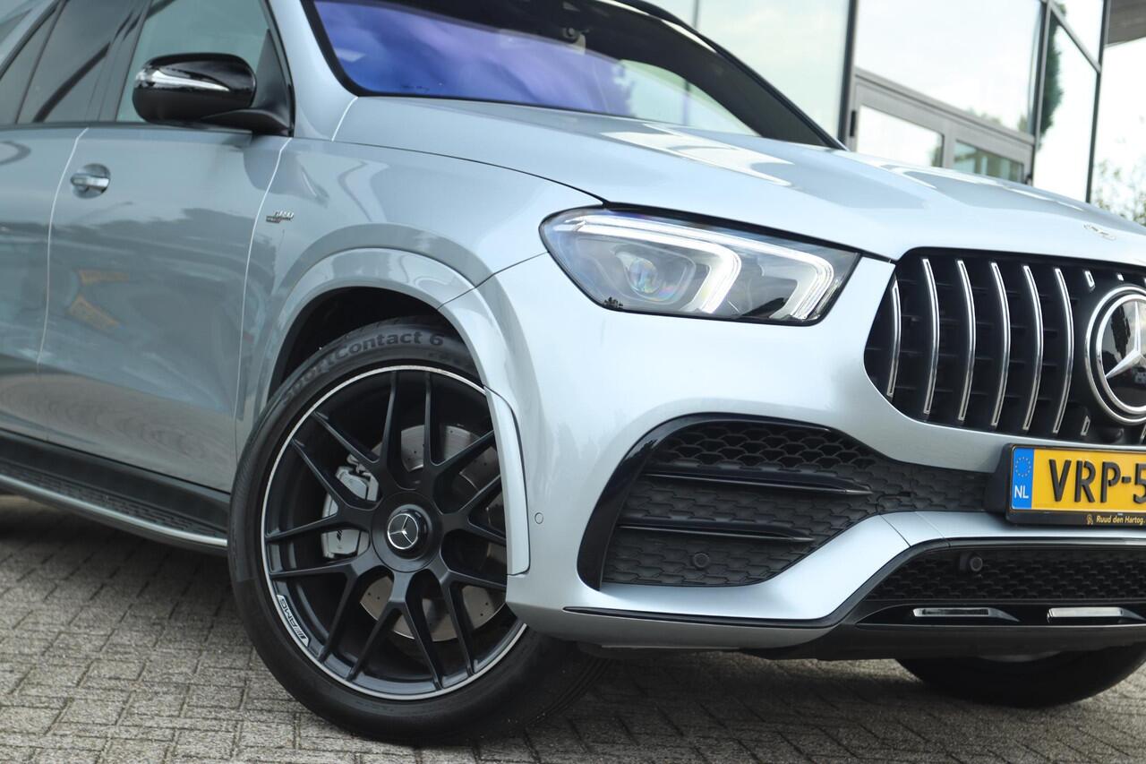 Mercedes-Benz GLE-KLASSE AMG 53 4MATIC+ 435 PK GRIJS KENTEKEN | PANO | 360 CAMERA | BURMESTER | HUD | TREKHAAK | ACC