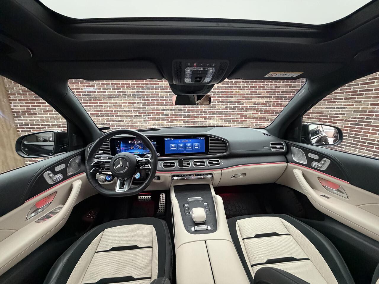 Mercedes-Benz GLE-KLASSE AMG 53 Hybrid 4MATIC+ Burmeister Panorama Sfeer Fabr. Garantie 9-2026