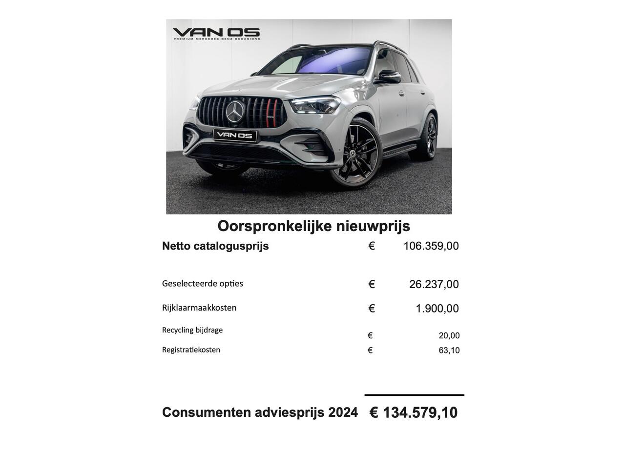 Mercedes-Benz GLE-KLASSE GLE 400 e 4MATIC AMG Line | Night | Trekhaak | 22 Inch | Nappa leder